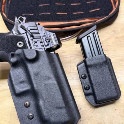 holster dans sacoche