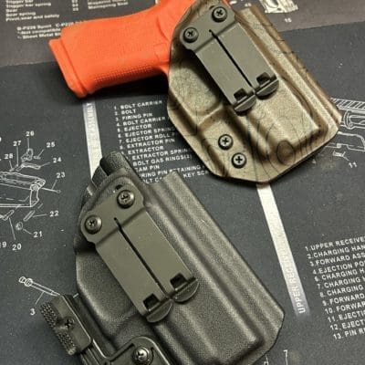 holster kydex pour pistolet et arme à feu, Glock 43