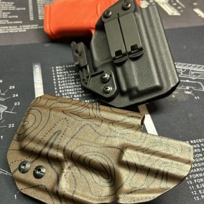holster kydex pour pistolet et arme à feu, Glock 43