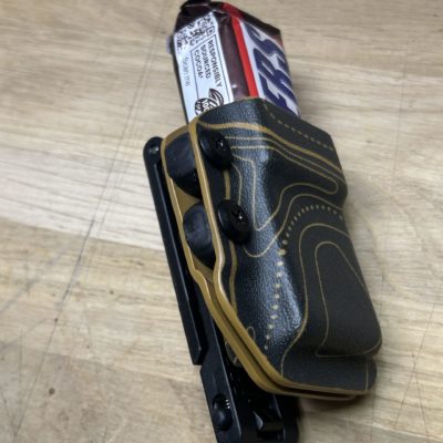 Porte-Snickers en kydex, fixation molle ou UltiClip