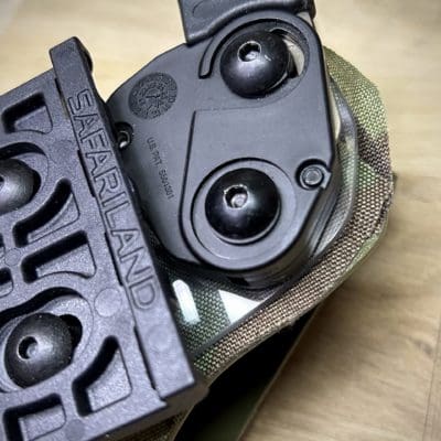 holster OWB pour Glock 19, Glock 45, avec rétention Level 2 et QLS Safariland