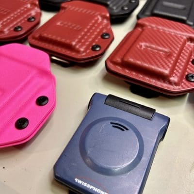 holster kydex pour pager Swissphone