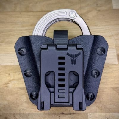 Porte-menotte (handcuffs) en kydex, pour les pros
